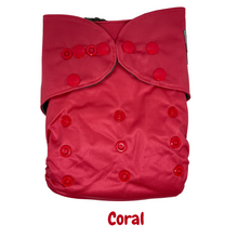 Load image into Gallery viewer, Butternut Plain Pocket Nappies (with Charcoal Stay Dry Lining)