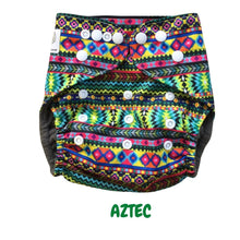 Load image into Gallery viewer, Butternut Exclusive Print Pocket Nappies (with Charcoal Stay Dry Lining)