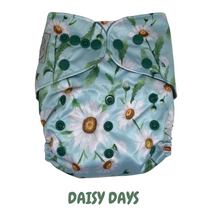 Load image into Gallery viewer, Butternut Exclusive Print Pocket Nappies (with suede fleece stay dry lining)

