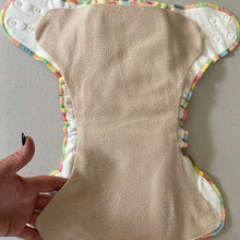 Load image into Gallery viewer, Butternut bamboo/cotton fitted nappy