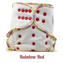 Load image into Gallery viewer, Butternut bamboo/cotton fitted nappy
