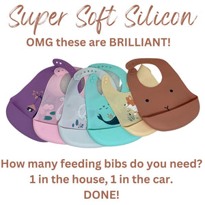 Super Soft Silicon Bibs