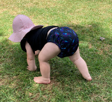 Load image into Gallery viewer, Butternut Exclusive Print Pocket Nappies (with Charcoal Stay Dry Lining)
