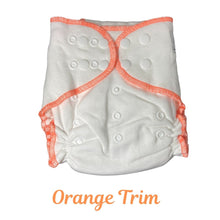 Load image into Gallery viewer, Butternut bamboo/cotton fitted nappy

