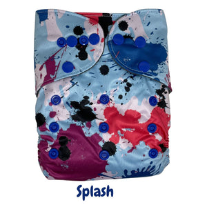 Butternut Exclusive Print Pocket Nappies (with Charcoal Stay Dry Lining)