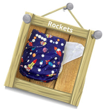 Load image into Gallery viewer, Butternut Printed Pocket Nappies - with Superlight (AWJ) stay-dry lining

