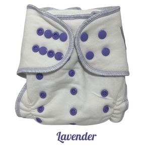 Butternut bamboo/cotton fitted nappy